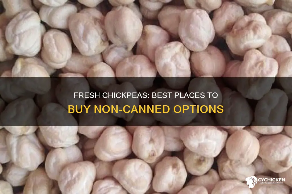 where to buy not canned chick peas