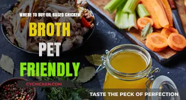 Where to Find Pet-Friendly Oil-Based Chicken Broth: A Comprehensive Guide