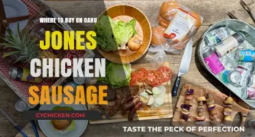Discover Top Spots to Buy Jones Chicken Sausage on Oahu