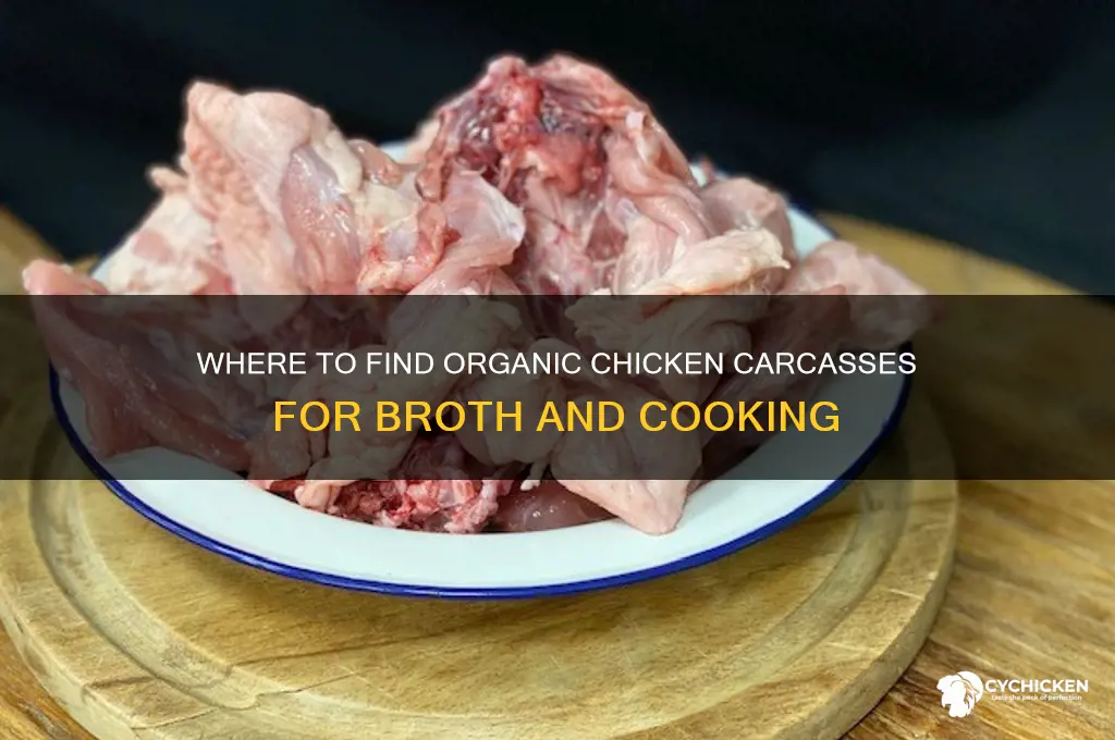where to buy organic chicken carcass