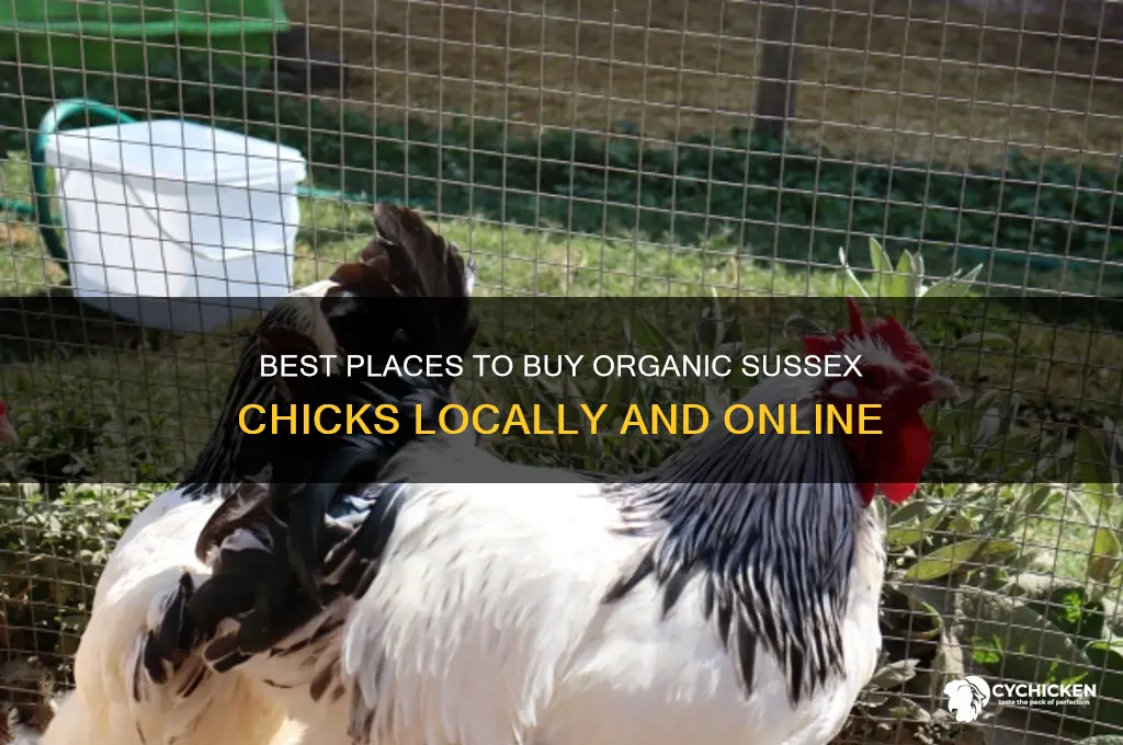 where to buy organic sussex chicks