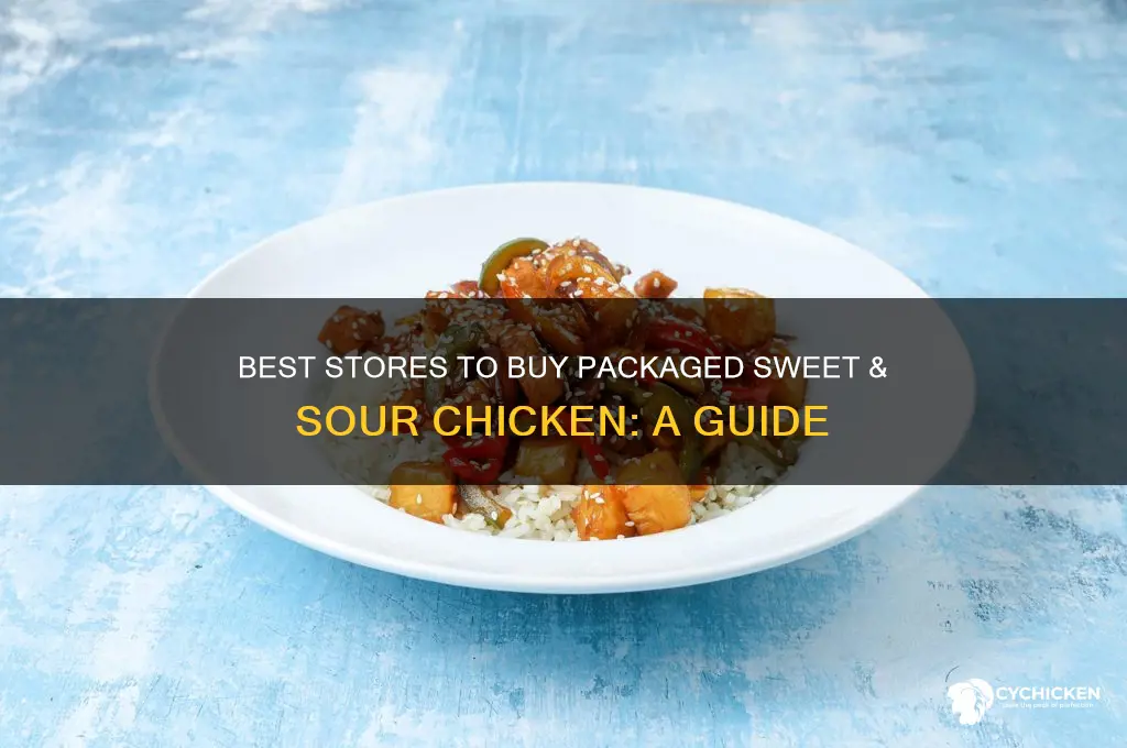 where to buy packaged sweet & sour chicken