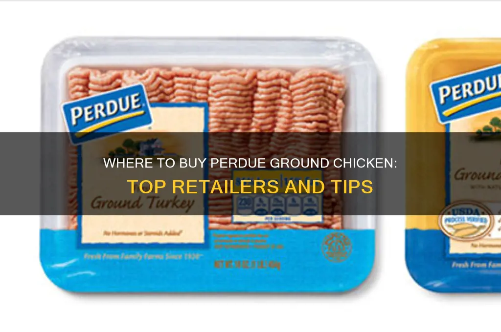 where to buy perdue ground chicken