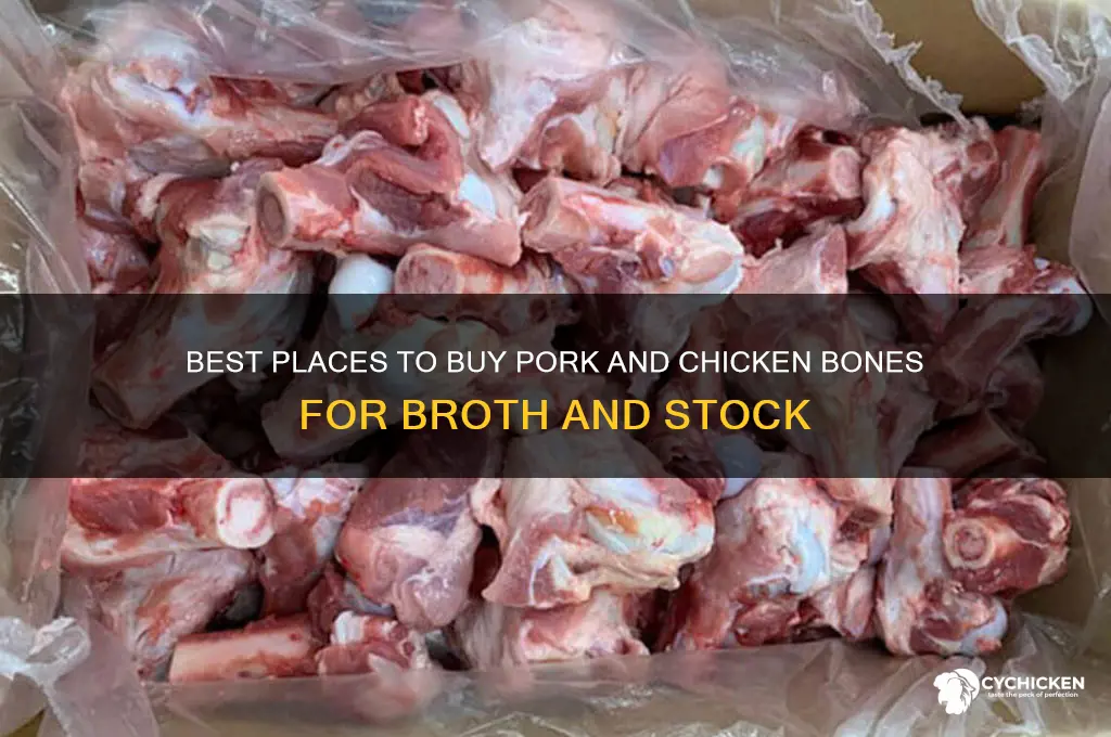where to buy pork and chicken bones