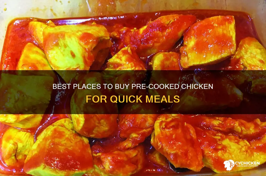 where to buy pre cooked chicken