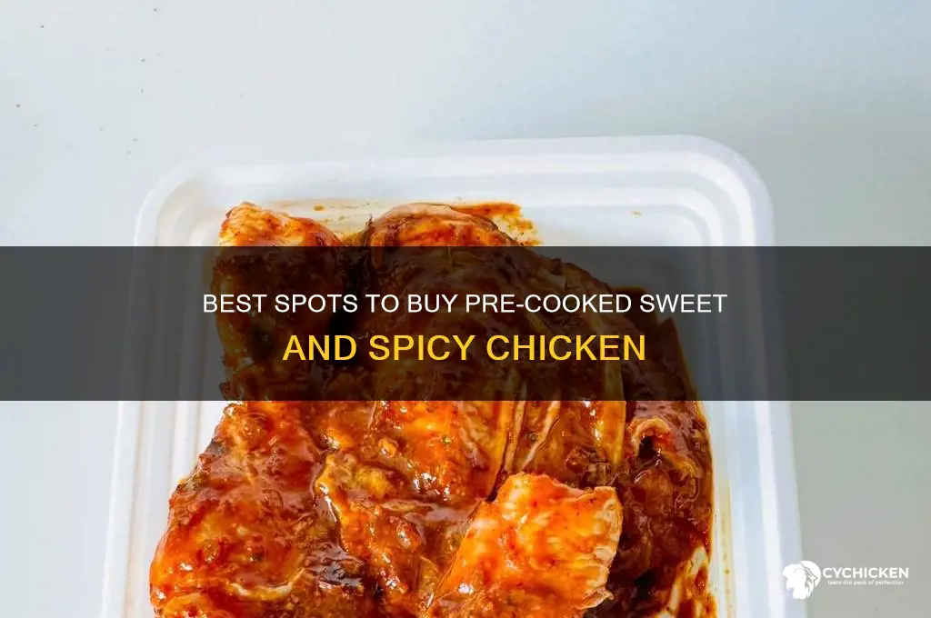 where to buy pre-cooked sweet and spicy chicken