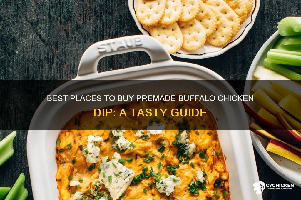 where to buy premade buffalo chicken dip