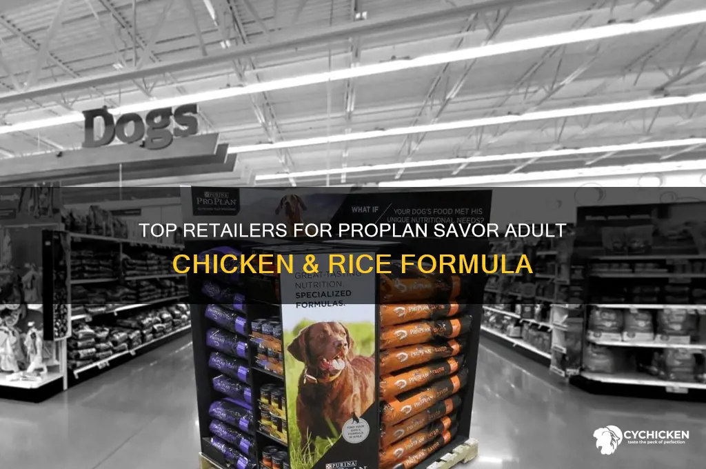 where to buy proplan savor adult chicken and rice