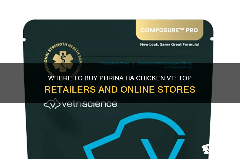 where to buy purina ha chicken vt