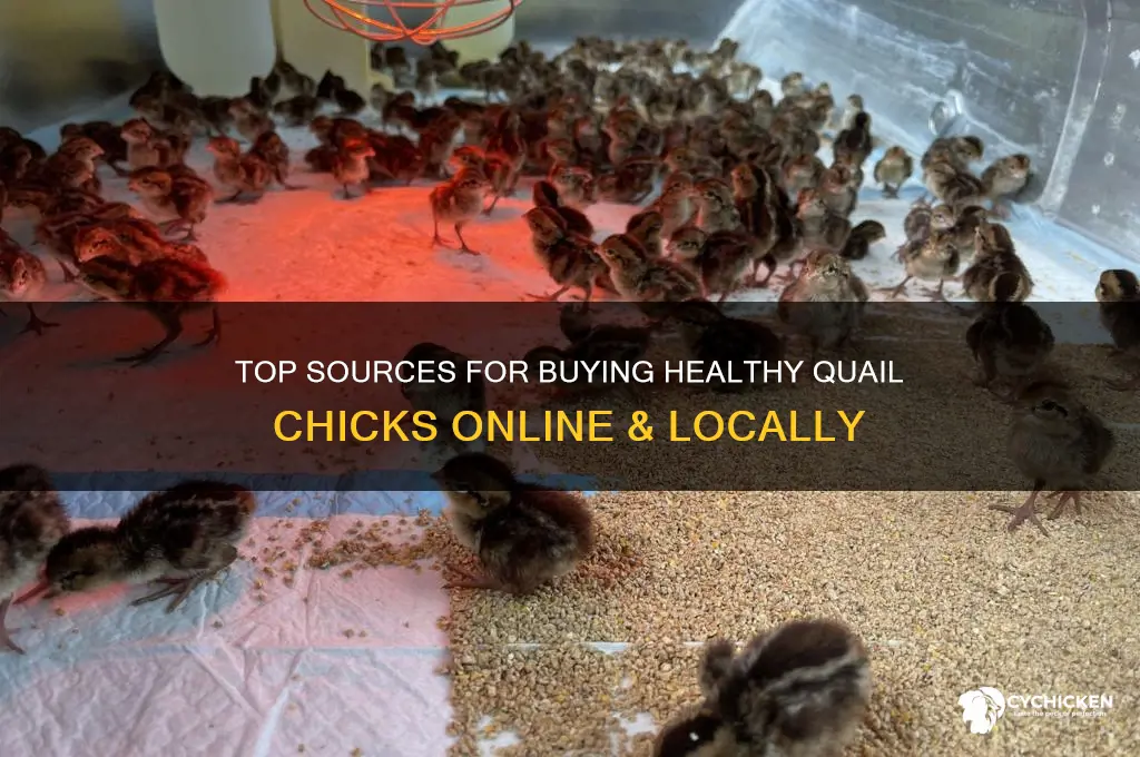 where to buy quail chicks