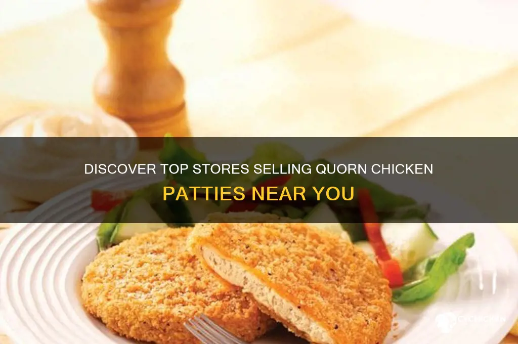 where to buy quorn chicken patties