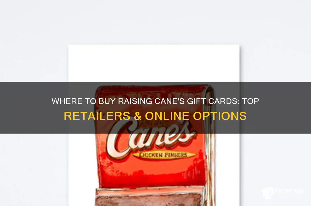 where to buy raising cane