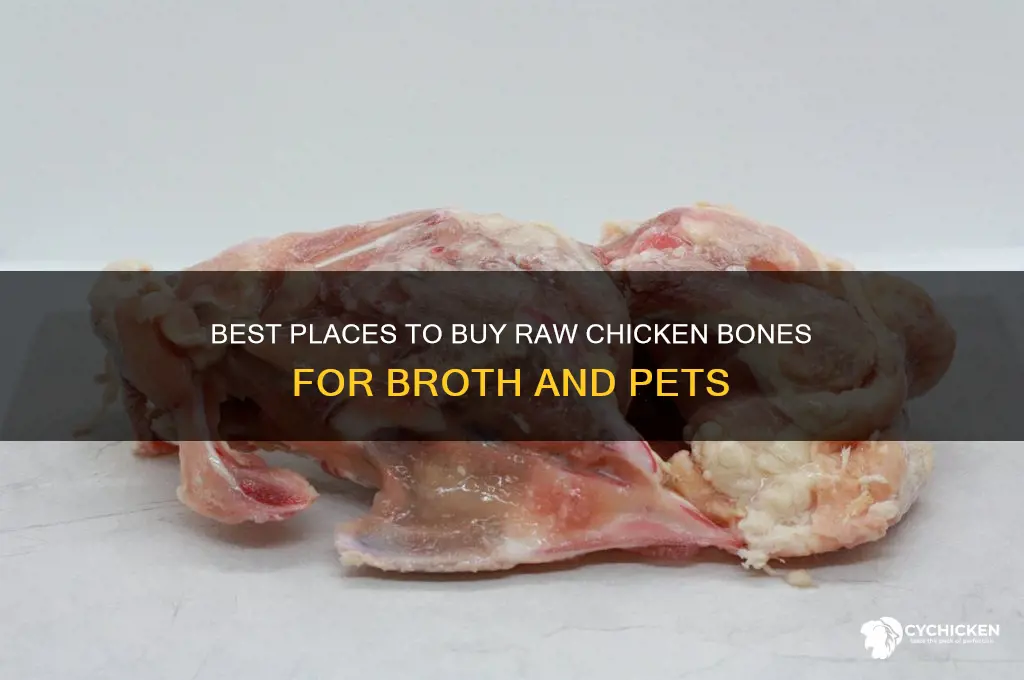 where to buy raw chicken bones