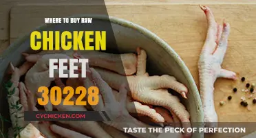 Where to Buy Raw Chicken Feet in Zip Code 30228