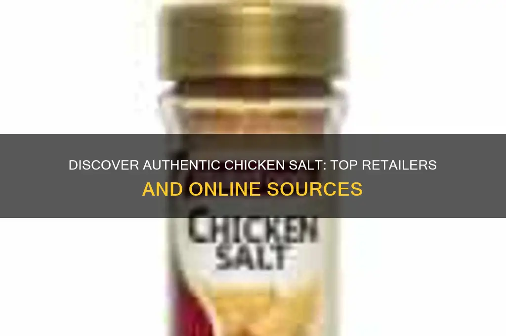 where to buy real chicken salt