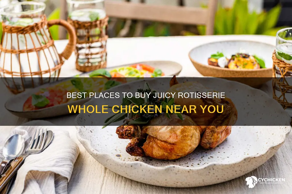 where to buy rotisserie whole chicken