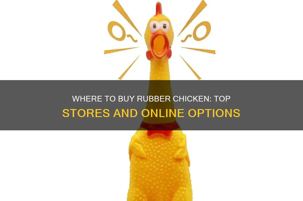 where to buy rubber chicken