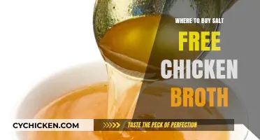 Where to Find Salt-Free Chicken Broth: A Comprehensive Guide