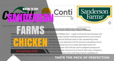 Where to Buy Sanderson Farms Chicken: Top Retailers and Locations