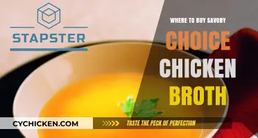 Where to Find Savory Choice Chicken Broth: A Comprehensive Guide