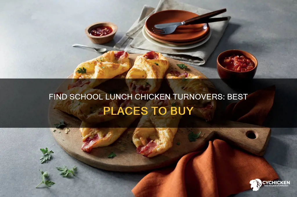 where to buy school lunch chicken turnovers