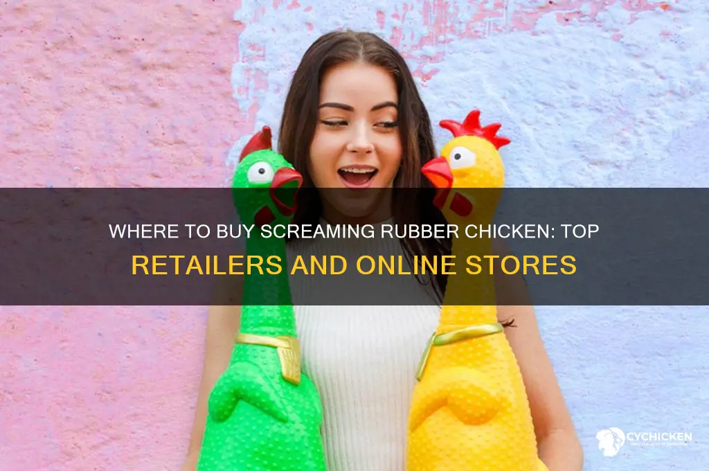 where to buy screaming rubber chicken