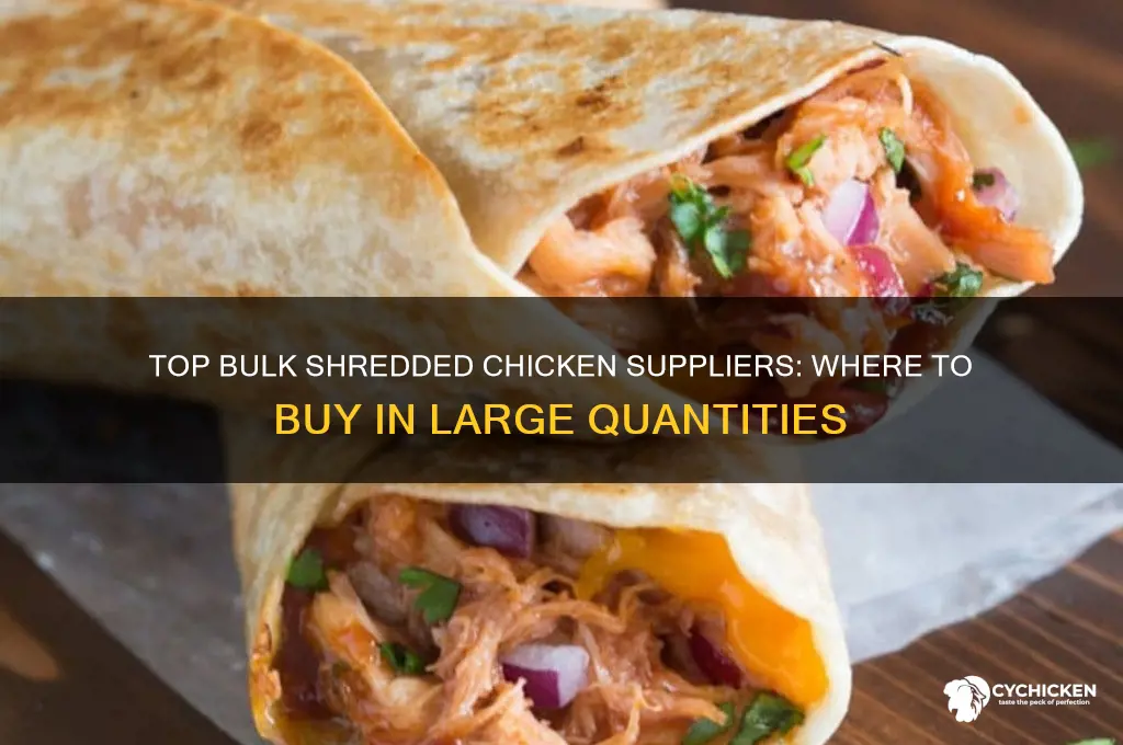 where to buy shredded chicken in bulk
