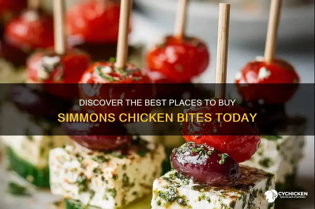 where to buy simmons chicken bites
