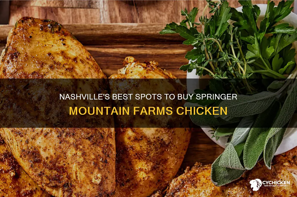 where to buy springer mountain farms chicken in nashville tn