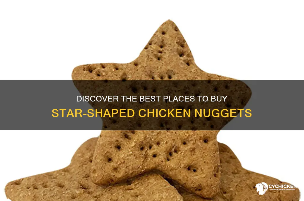 where to buy star shaped chicken nuggets