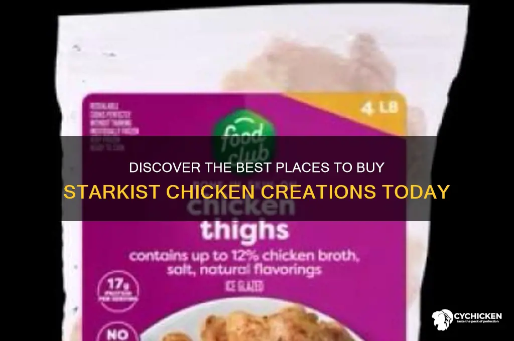 where to buy starkist chicken creations