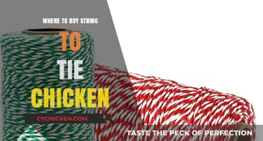 Best Places to Purchase String for Tying Chicken Securely and Safely