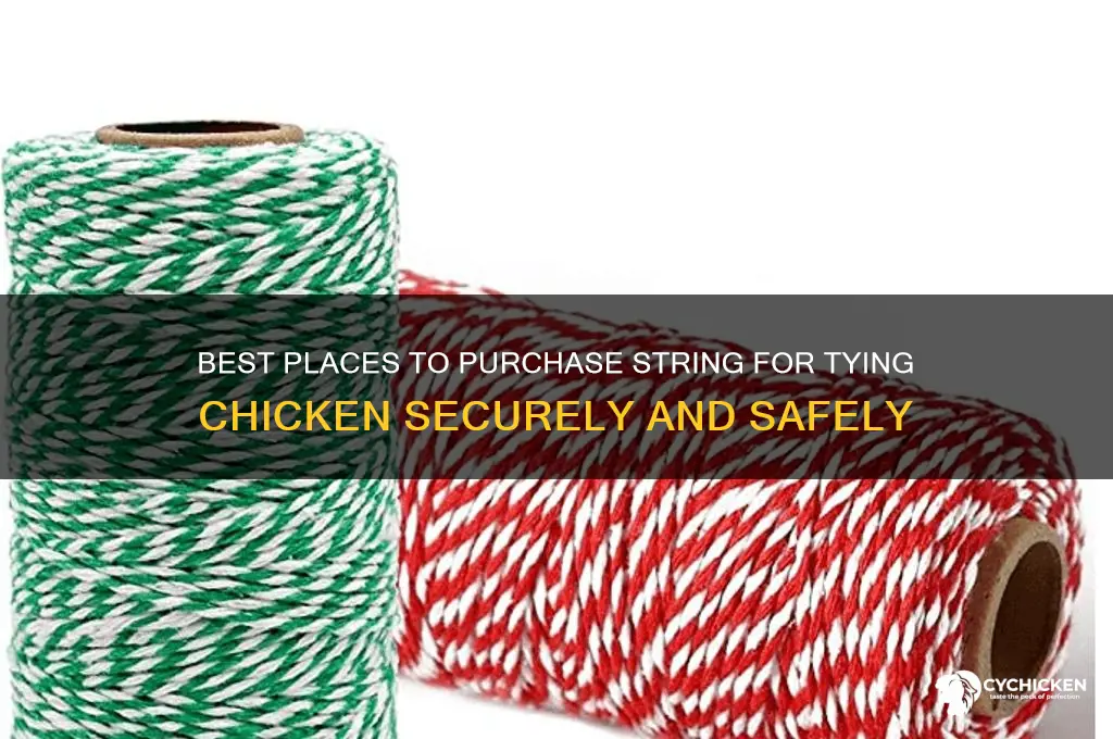 where to buy string to tie chicken