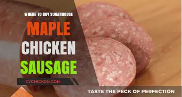 Discover the Best Places to Buy Sugarhouse Maple Chicken Sausage
