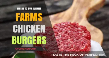 Discover Top Retailers Selling Sunrise Farms Chicken Burgers Near You