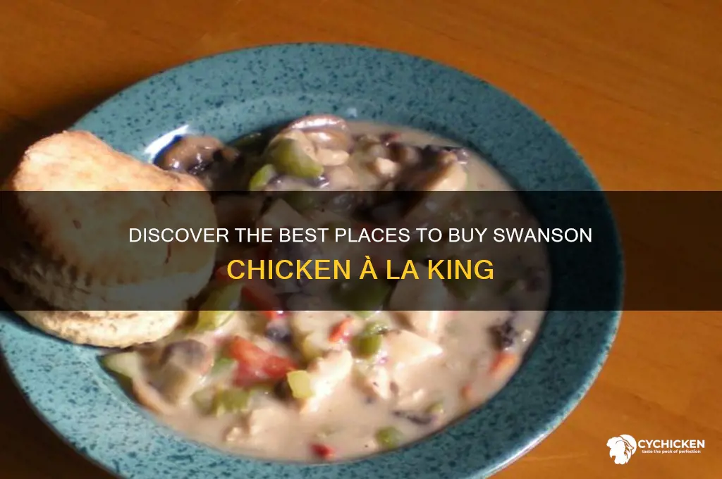 where to buy swanson chicken a la king