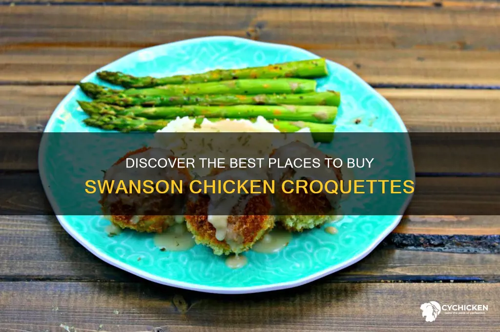where to buy swanson chicken croquettes
