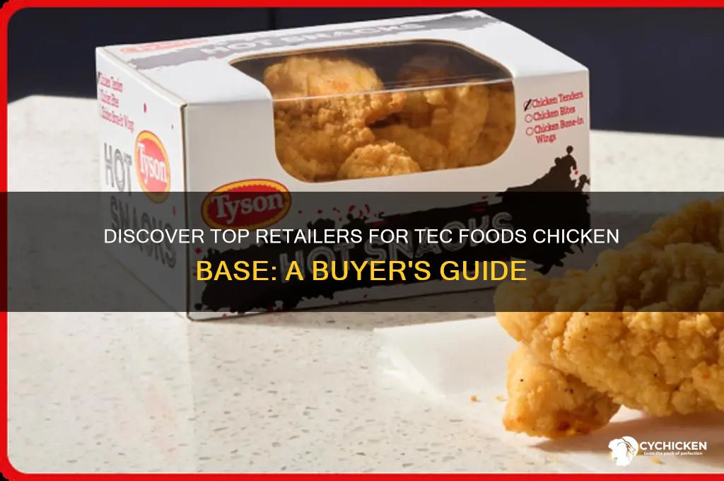 where to buy tec foods chicken base