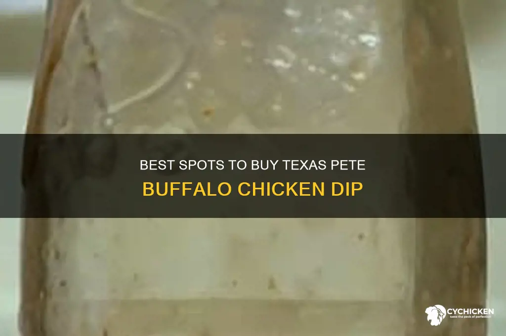 where to buy texas pete buffalo chicken dip