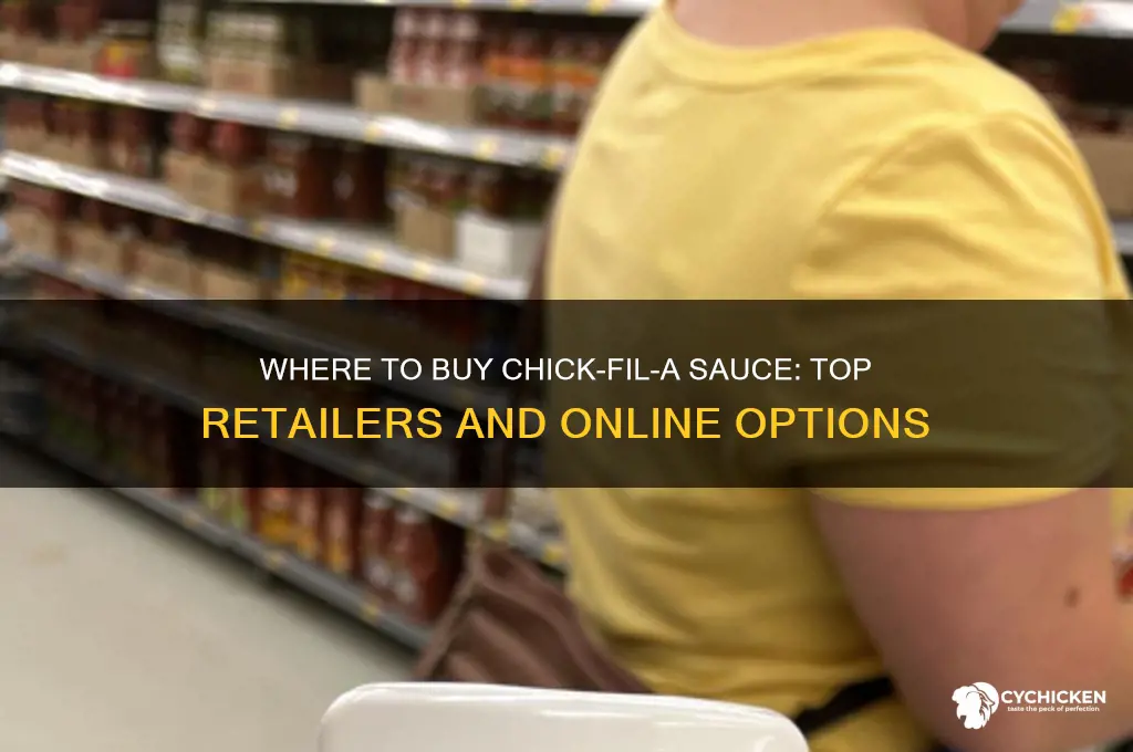 where to buy the chick fil a sauce