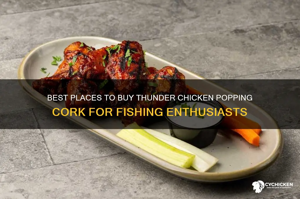 where to buy thunder chicken popping cork