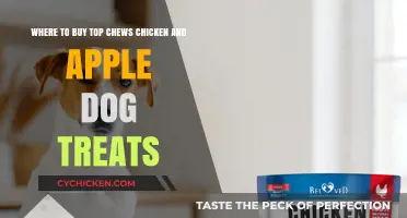 Top Chews Chicken and Apple Dog Treats: Best Retailers and Online Stores