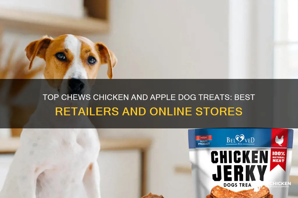 where to buy top chews chicken and apple dog treats