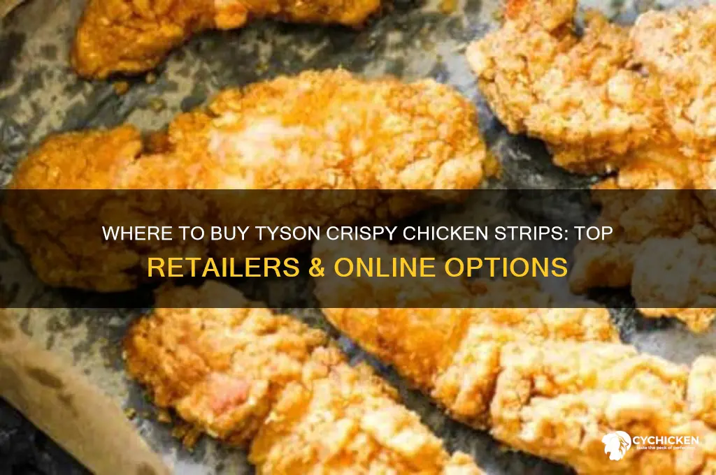 where to buy tyson crispy chicken strips