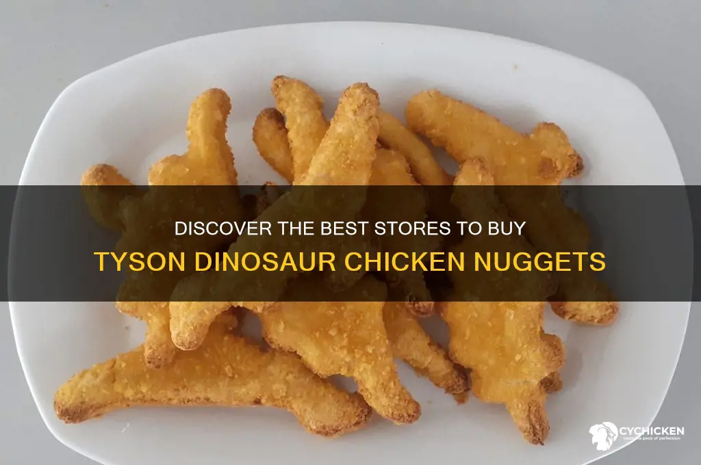 where to buy tyson dinosaur chicken nuggets