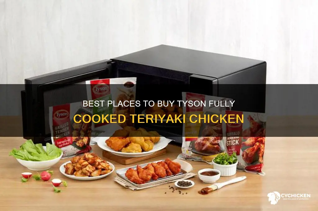 where to buy tyson fully cooked teriyaki chicken