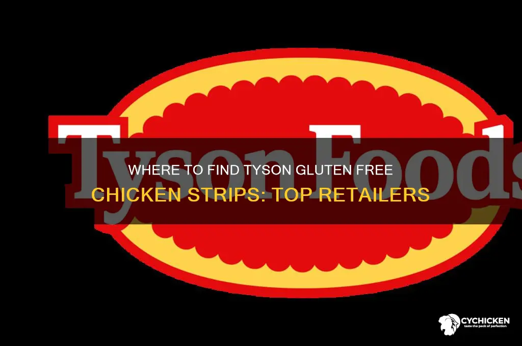 where to buy tyson gluten free chicken strips