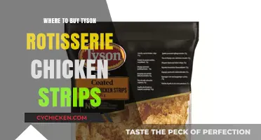 Best Places to Buy Tyson Rotisserie Chicken Strips: A Guide