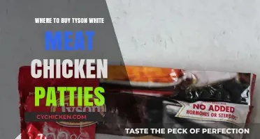 Best Places to Buy Tyson White Meat Chicken Patties Online & In-Store