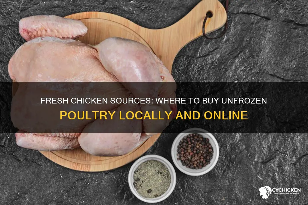 where to buy unfrozen chicken
